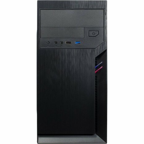 Inter-Tech IT-6502 Romea | Micro Tower Case | Zwart
