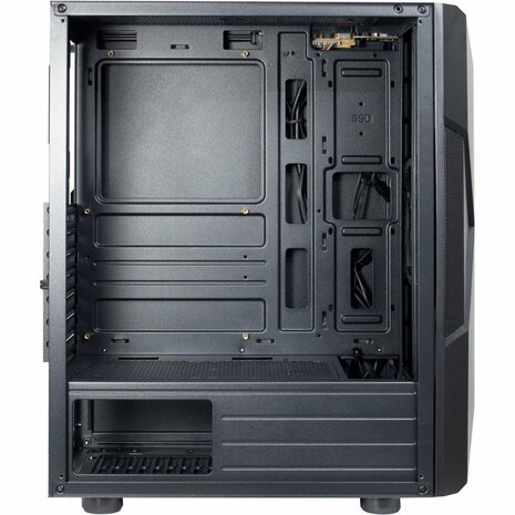 Inter-Tech IT-3306 CAVY RGB | Tower Case | Zwart
