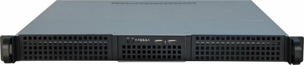 Inter-Tech IPC 1U-10248 | Server Rack Case | Zwart