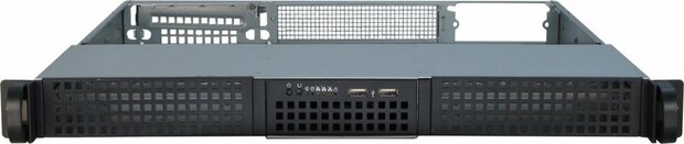 Inter-Tech IPC 1U-10248 | Server Rack Case | Zwart