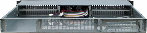 Inter-Tech IPC 1U-10248 | Server Rack Case | Zwart