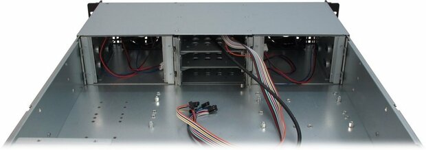 Inter-Tech IPC 2U-20248 Rack Zwart