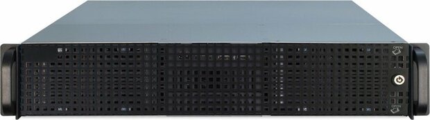 Inter-Tech IPC 2U-20248 | Server Rack Case | Zwart