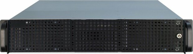 Inter-Tech IPC 2U-20248 Rack Zwart