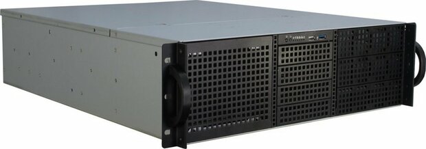 Inter-Tech 3U-30240 | Server Rack Case | Zwart