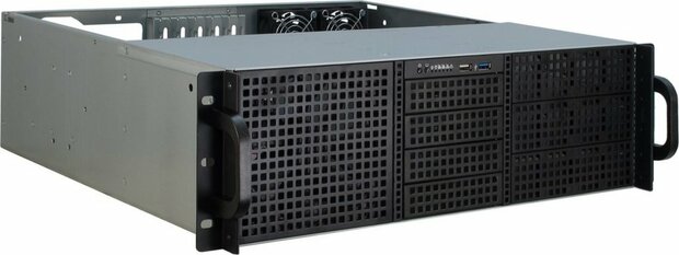 Inter-Tech 3U-30240 | Server Rack Case | Zwart
