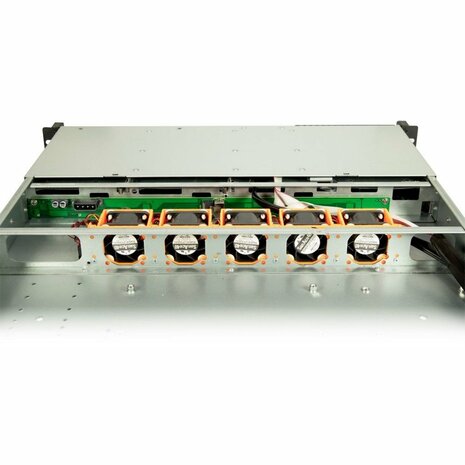 Inter-Tech IPC 1U-1404 | Server Rack Case | Zwart