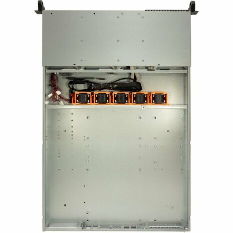 Inter-Tech IPC 1U-1404 | Server Rack Case | Zwart