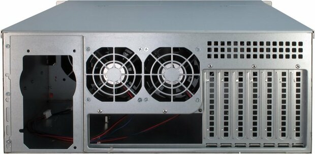 Inter-Tech 4U-4416L | Server Rack Case | Zwart/Zilver