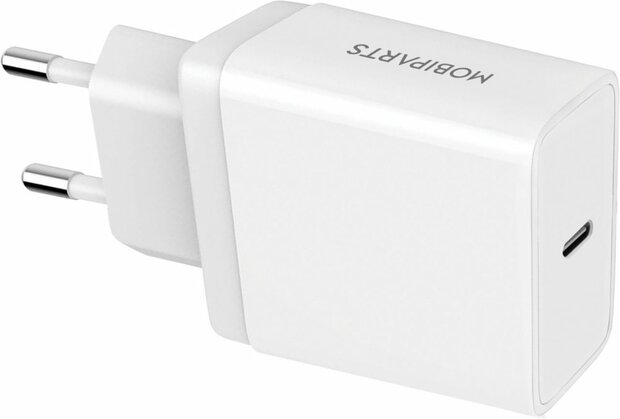 Mobiparts Wall Charger | USB-C Oplader 20W met Power Delivery | Wit