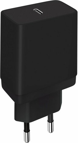 Mobiparts Wall Charger | USB-C Oplader 20W met Power Delivery | Zwart