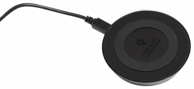 Mobiparts Wireless Charger | Draadloze Oplader 5W Qi | Zwart