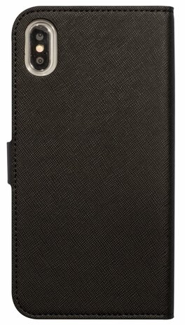 Mobiparts Saffiano Wallet Case | Apple iPhone XS Max | Black