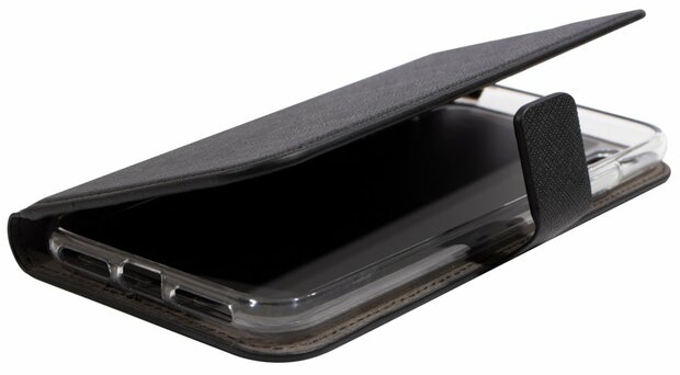 Mobiparts Saffiano Wallet Case | Apple iPhone XS Max | Black