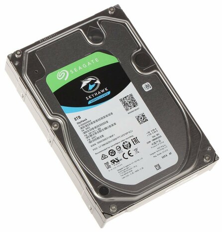 Seagate Surveillance HDD SkyHawk AI 3.5" 8000 GB SATA III