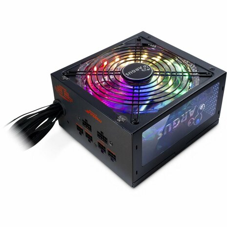 Inter-Tech Argus RGB-650W CM II power supply unit 20+4 pin ATX ATX Zwart