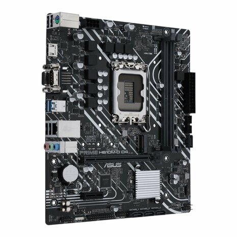 ASUS PRIME H610M-D D4 | Socket LGA 1700 | Intel H610 | 2xDDR4 | Micro-ATX | Moederbord