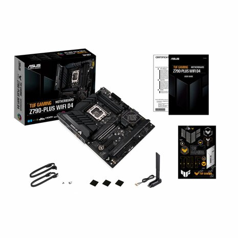 ASUS TUF GAMING Z790-PLUS WIFI D4 | Socket LGA 1700 | Intel Z790 | 4xDDR4 | ATX | Moederbord