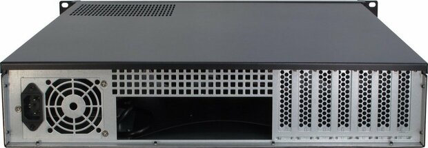 Inter-Tech IPC 2U-2098-SL Rack Zwart