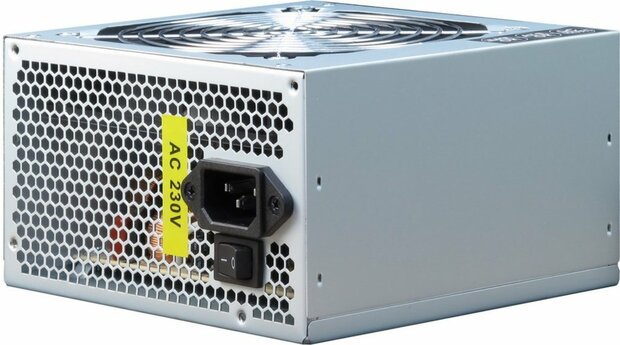 Inter-Tech SL-500 Plus power supply unit 500 W 20+4 pin ATX ATX Zilver