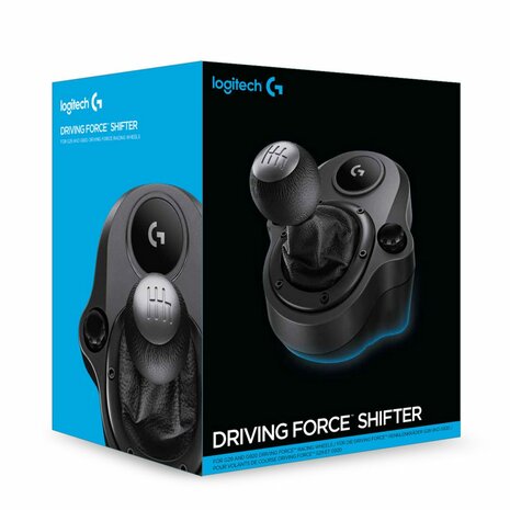 Logitech G Driving Force Shifter Zwart USB Speciaal Analoog/digitaal PC, PlayStation 4, Xbox One