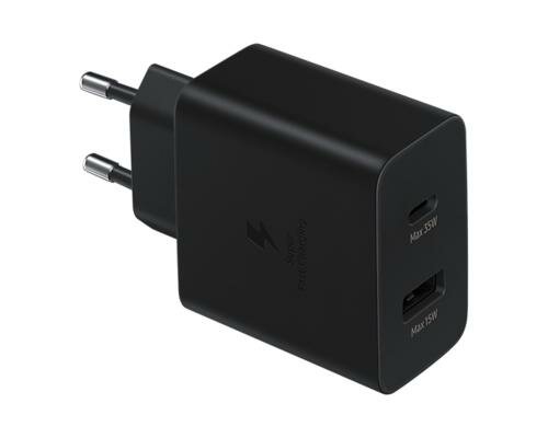 Samsung EP-TA220NBEGEU | Oplader 35W USB-A & USB-C | Zwart
