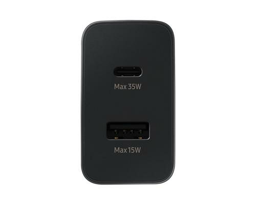 Samsung EP-TA220NBEGEU | Oplader 35W USB-A & USB-C | Zwart