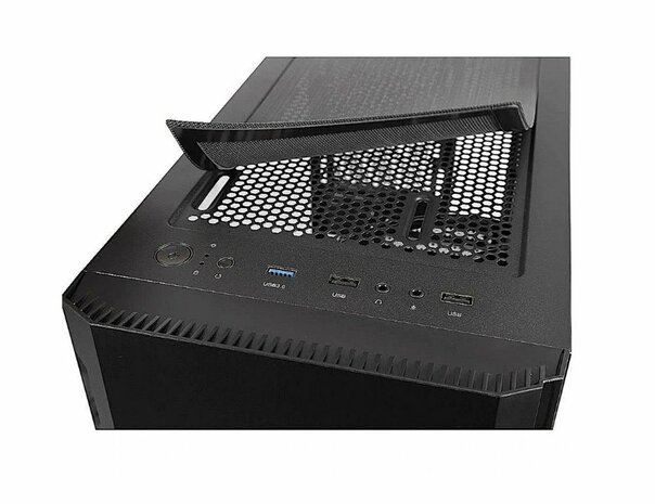 Inter-Tech SM-007 Enforcer | Micro Tower Case | Zwart