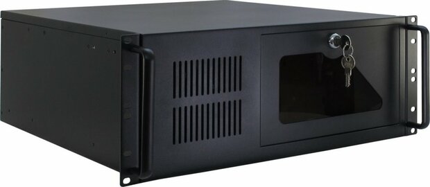 Inter-Tech IPC 4U-4088-S Rack Zwart