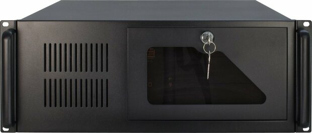 Inter-Tech IPC 4U-4088-S | Server Rack Case | Zwart