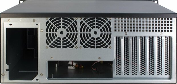 Inter-Tech IPC 4U-4088-S | Server Rack Case | Zwart