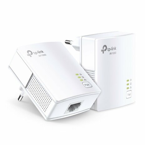 TP-LINK AV1000 Gigabit Passthrough Powerline Starter Kit