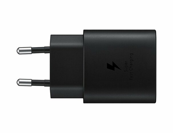 Samsung EP-TA800 | USB-C Oplader voor Mobiele Apparaten 25W | Zwart