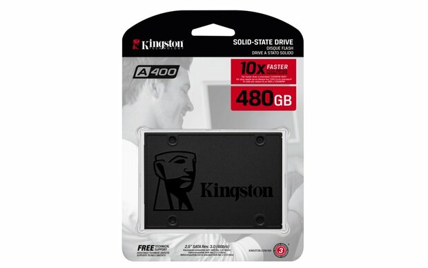 Kingston Technology A400 2.5" 480 GB SATA III TLC