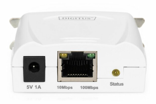 Digitus DN-13001-1 print server Ethernet LAN Wit