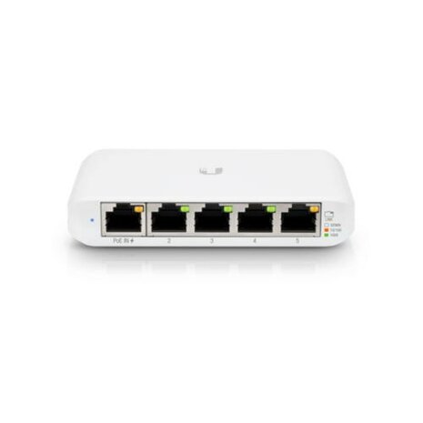 Ubiquiti Networks UniFi USW Flex Mini Managed Gigabit Ethernet (10/100/1000) Power over Ethernet (PoE) Wit