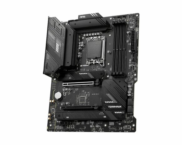 MSI MAG B760 TOMAHAWK WIFI | Socket LGA 1700 | Intel B760 | 4xDDR5 | ATX | Moederbord