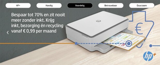 HP Envy 6020e AiO Inkjetprinter | 4800 x 1200 DPI | Wifi | Kleur