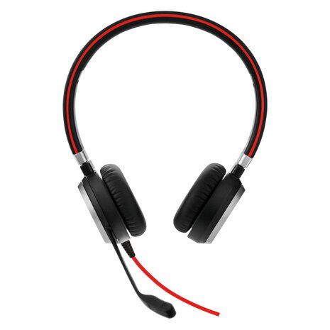 Jabra Evolve 40 UC Stereo Headset Bedraad Hoofdband Kantoor/callcenter Zwart