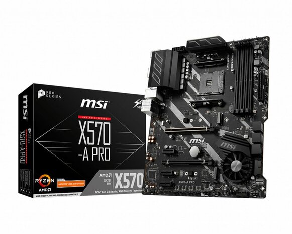 MSI X570-A PRO Socket AM4 ATX AMD X570