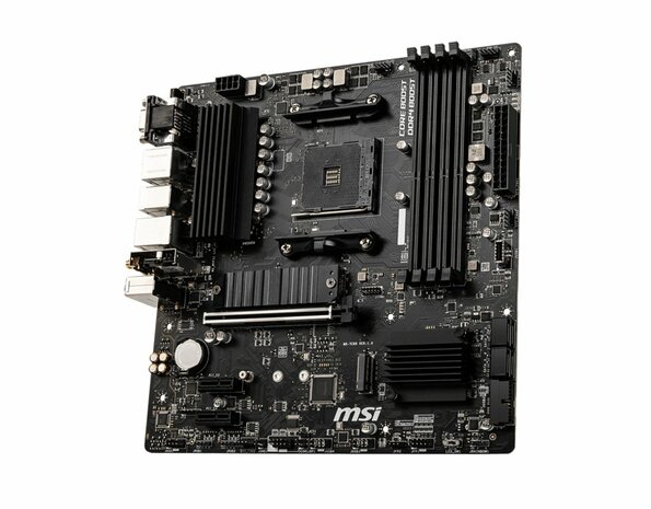 MSI B550M PRO-VDH WIFI moederbord AMD B550 Socket AM4 micro ATX