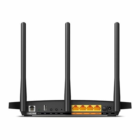 TP-LINK Archer VR400 draadloze router Gigabit Ethernet Dual-band (2.4 GHz / 5 GHz) Zwart