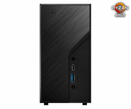 Asrock DeskMini X300 Barebone | Zonder AM4 Processor, DDR4 Geheugen, Opslag en Besturingssysteem
