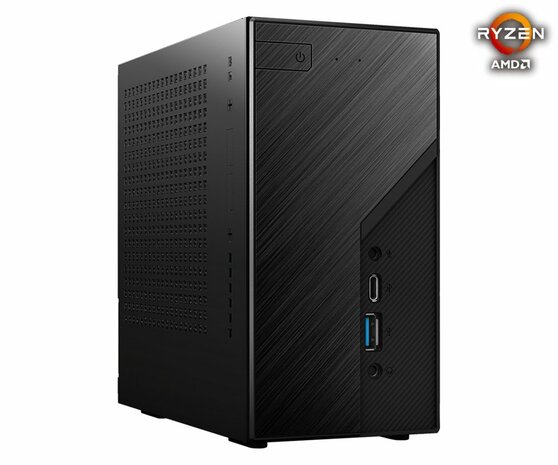 Asrock DeskMini X300 Barebone | Zonder AM4 Processor, DDR4 Geheugen, Opslag en Besturingssysteem