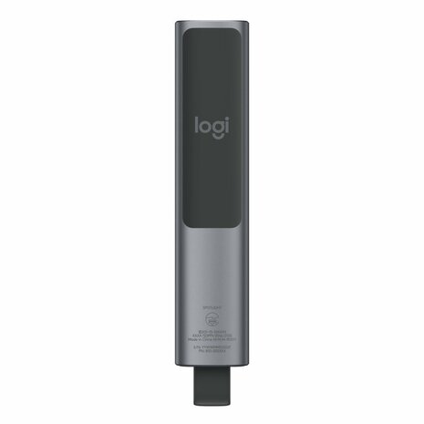 Logitech Spotlight Draadloze presenter Bluetooth/RF Grijs