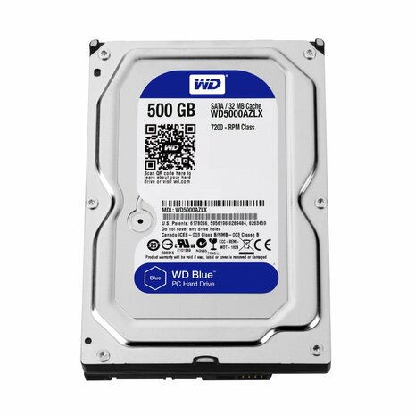 Western Digital Blue HDD 3.5" | 500GBB SATA III | 7200RPM