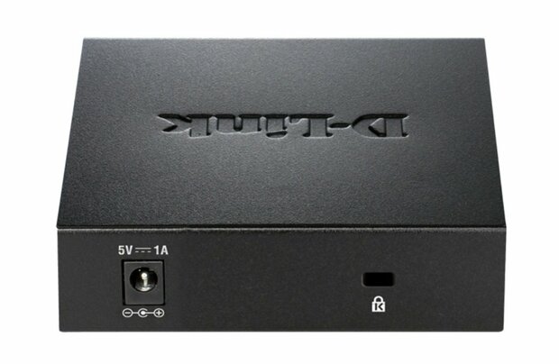 D-Link DGS-105 netwerk-switch Unmanaged Zwart