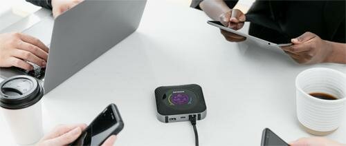 NETGEAR AirCard M1 MR1100-100EUS | Mobiele WiFi (4G LTE) Router | Tot 1 Gbps | Zwart
