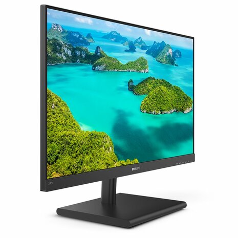 Philips E Line 245E1S/00 LED display 60,5 cm (23.8") 2560 x 1440 Pixels 2K Ultra HD LCD Zwart