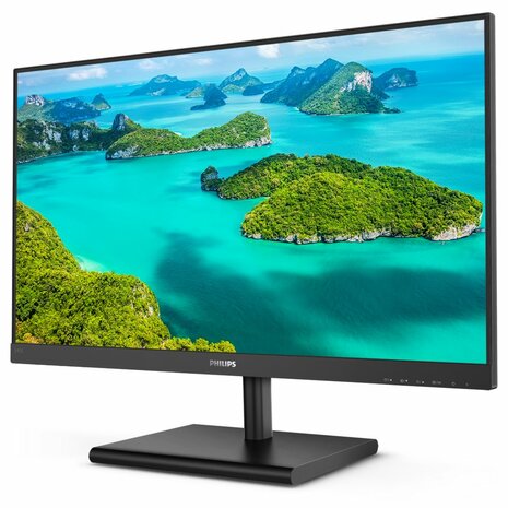 Philips E Line 245E1S/00 LED display 60,5 cm (23.8") 2560 x 1440 Pixels 2K Ultra HD LCD Zwart